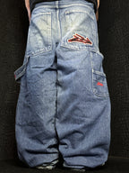 [V1160] Vintage y2k Sancezz blaue baggy jeans