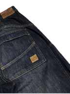 [V1161] Vintage y2k Sean John marineblaue baggy jeans