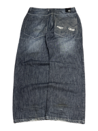 [V1162] Vintage y2k Shock 5 marineblaue baggy jeans