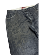 [V1162] Vintage y2k Shock 5 marineblaue baggy jeans