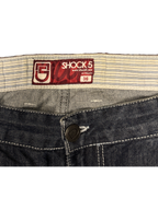 [V1162] Vintage y2k Shock 5 marineblaue baggy jeans