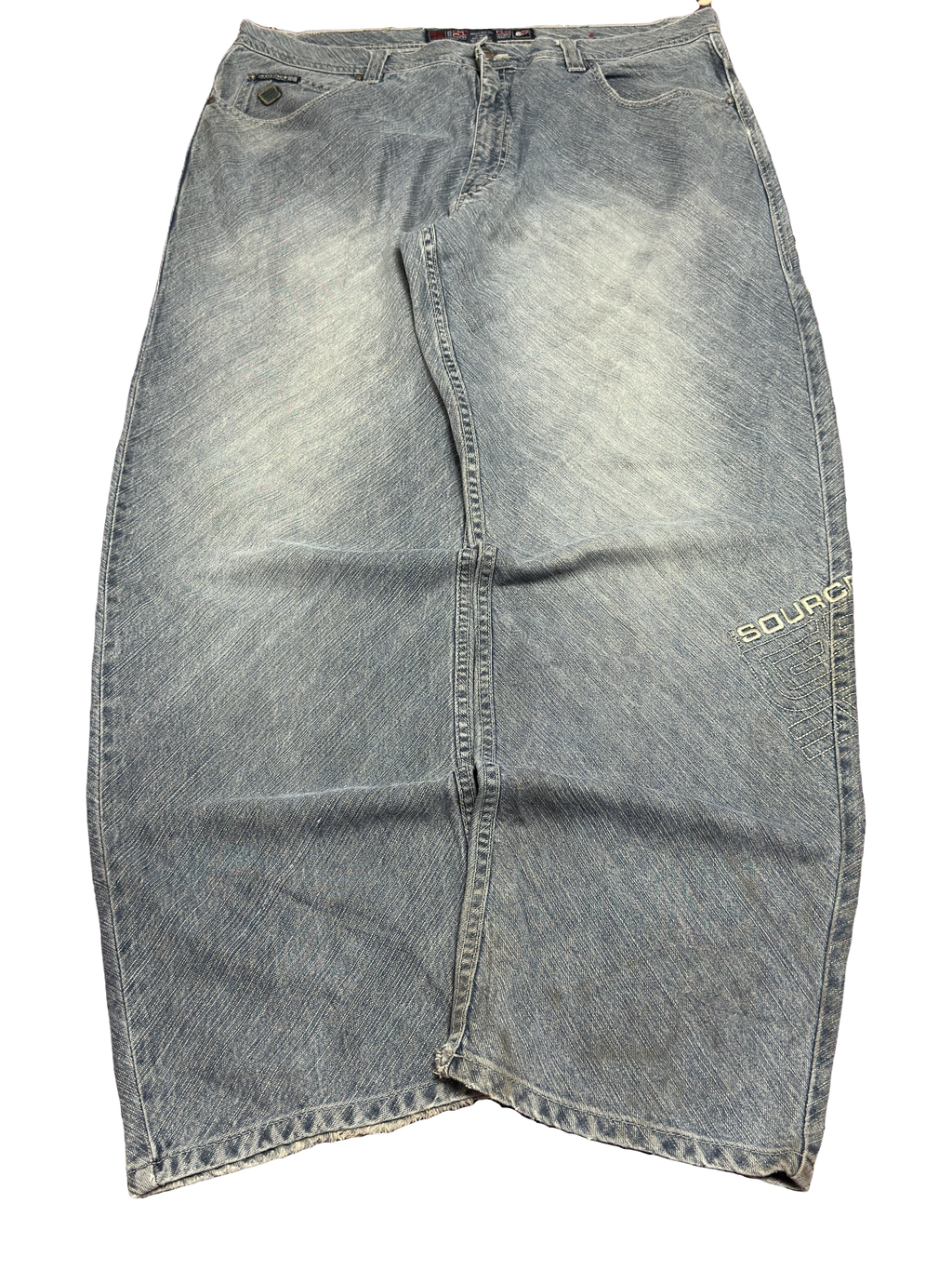 [V1164] Vintage y2k Source blaue baggy jeans