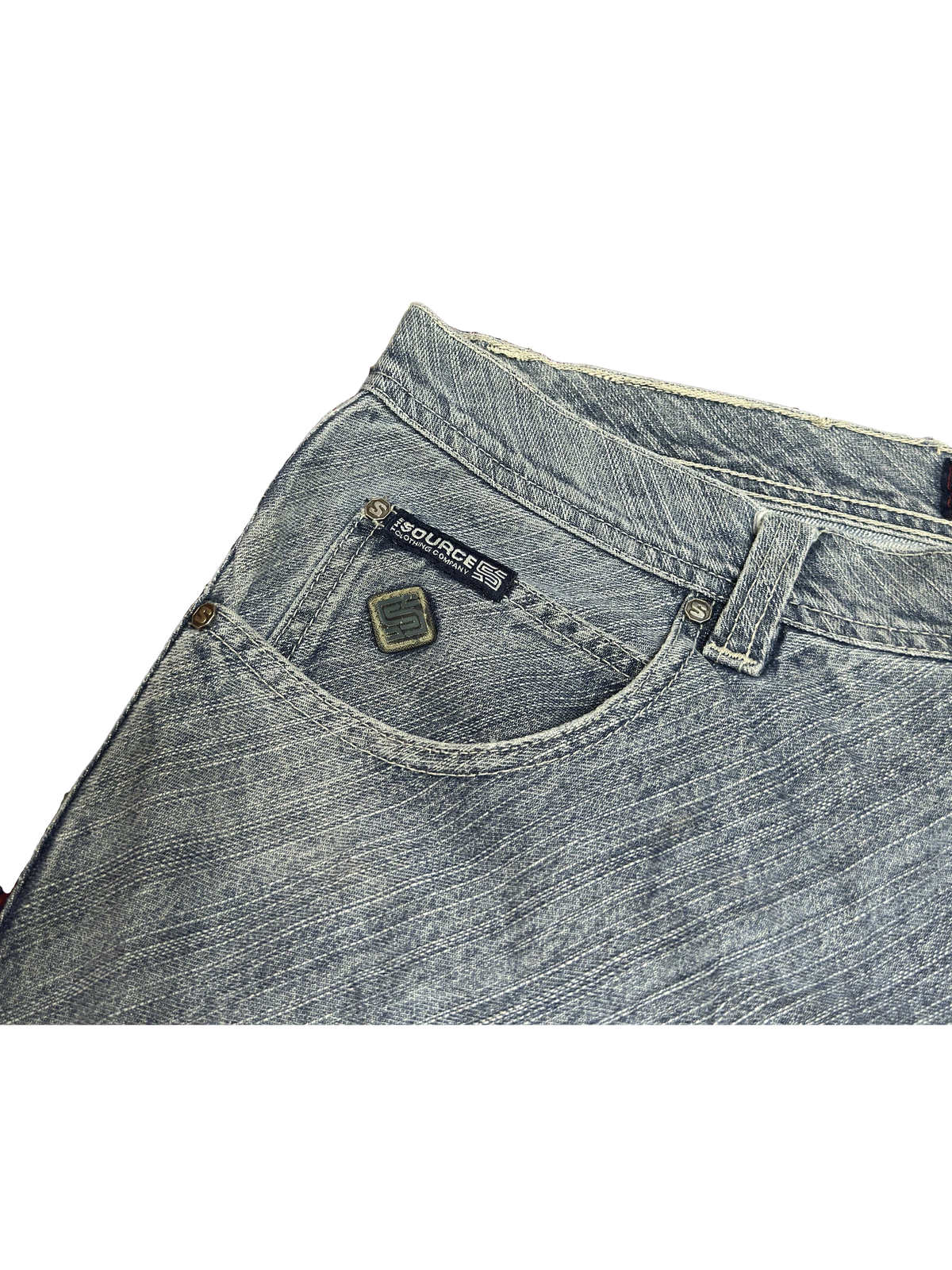 [V1164] Vintage y2k Source blaue baggy jeans