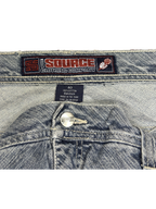 [V1164] Vintage y2k Source blaue baggy jeans