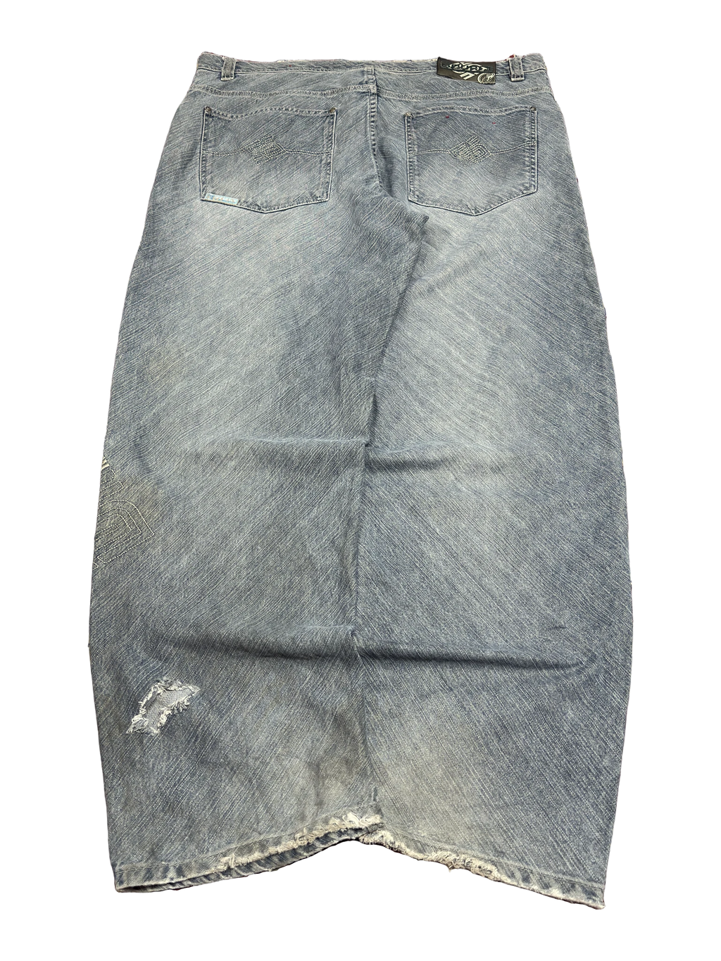[V1164] Vintage y2k Source blaue baggy jeans