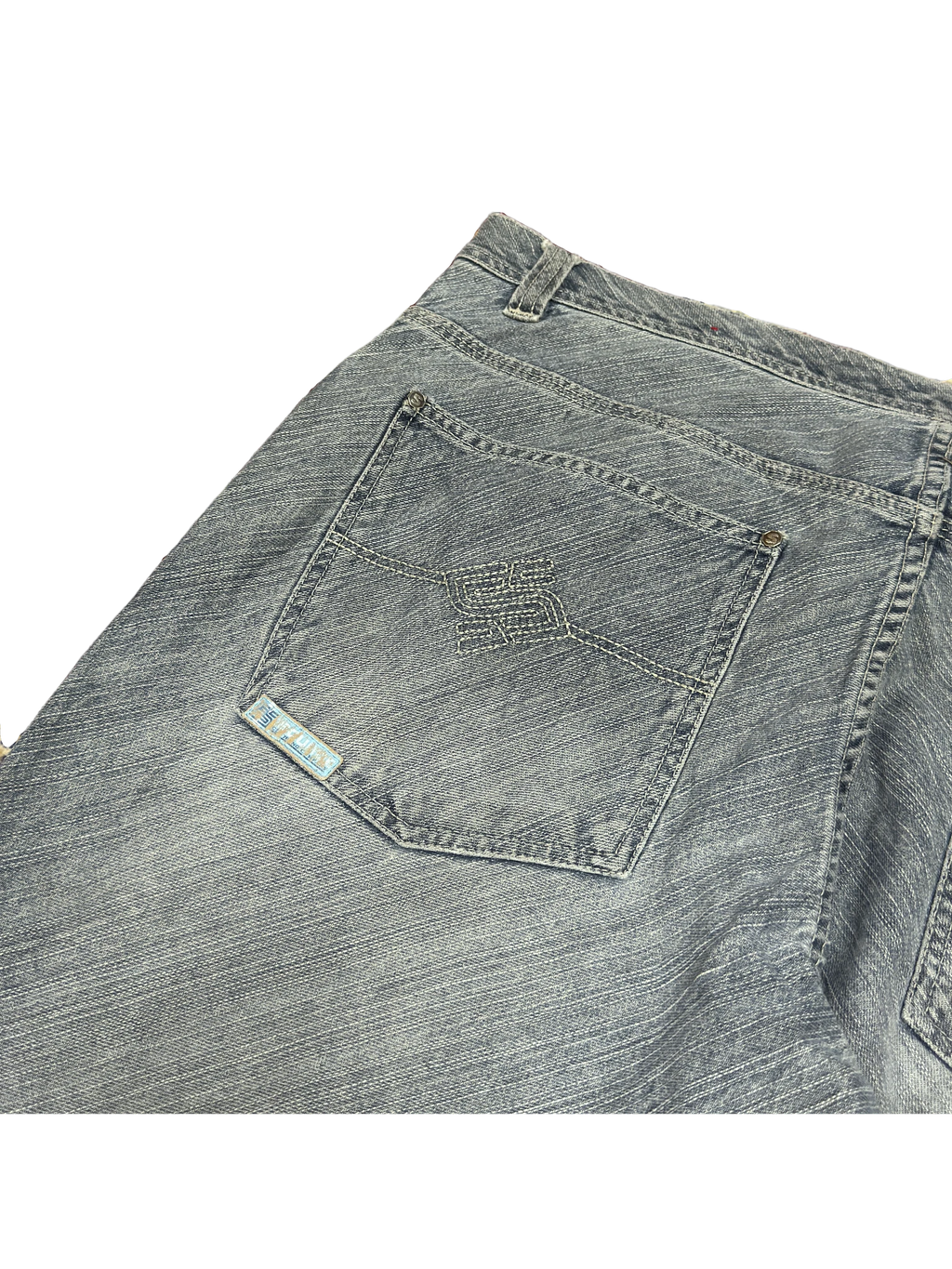 [V1164] Vintage y2k Source blaue baggy jeans