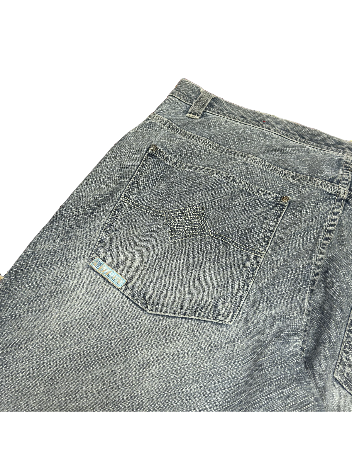 [V1164] Vintage y2k Source blaue baggy jeans