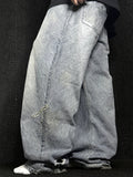 [V1164] Vintage y2k Source blaue baggy jeans