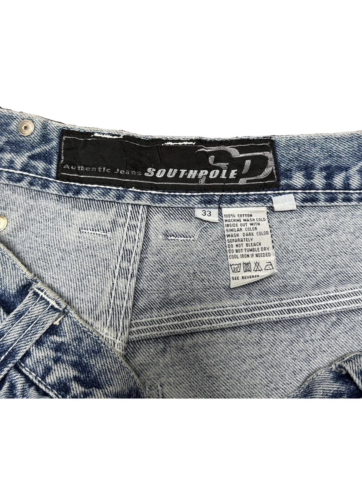 [V1165] Vintage y2k Southpole blaue baggy jeans