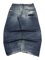 [V1168] Vintage y2k Southpole marineblaue baggy jeans