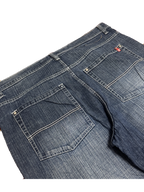 [V1169] Vintage y2k Southpole blaue baggy jeans (Red Tab)