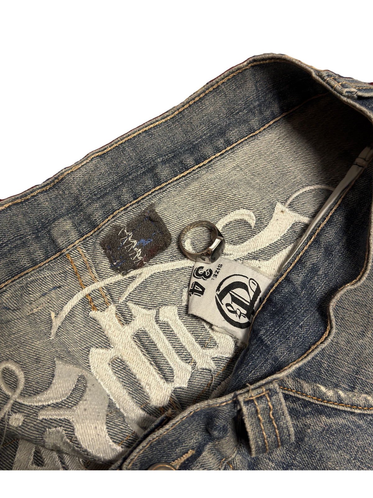 [V1171] Vintage y2k Townz blaue baggy jeans