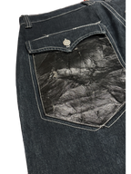 [V1172] Vintage y2k Townz marineblaue baggy jeans