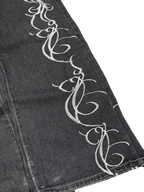 [V1175] Vintage y2k unbranded graue baggy jeans (Dupe)