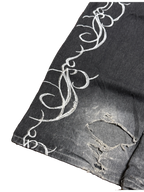 [V1175] Vintage y2k unbranded graue baggy jeans (Dupe)