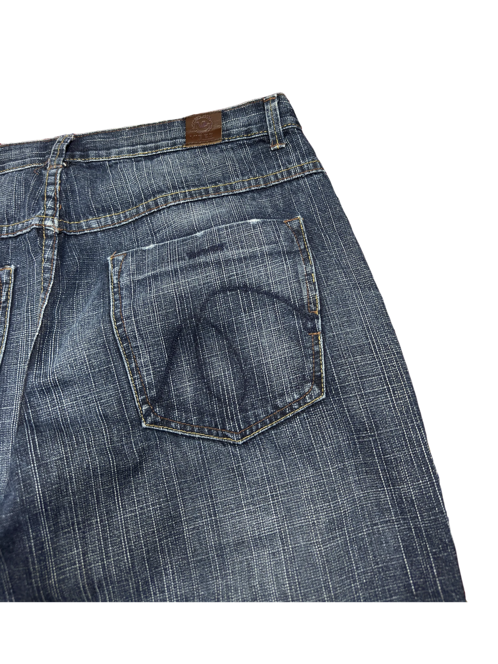 [V1176] Vintage y2k Vibes marineblaue baggy jeans
