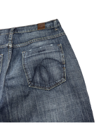 [V1176] Vintage y2k Vibes marineblaue baggy jeans