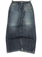 [V1176] Vintage y2k Vibes marineblaue baggy jeans