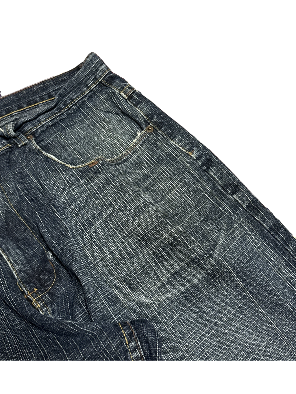 [V1176] Vintage y2k Vibes marineblaue baggy jeans