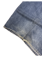 [V1177] Vintage y2k Wu Wear blaue baggy jeans