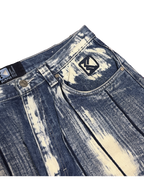 [V1179de] Vintage y2k Karl Kani blaue baggy jeans
