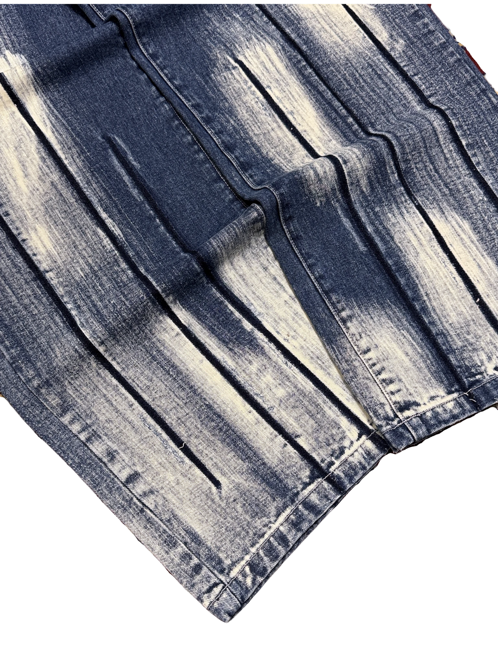 [V1179de] Vintage y2k Karl Kani blaue baggy jeans