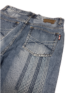 [V1181de] Vintage y2k Bronxxx blaue baggy jeans