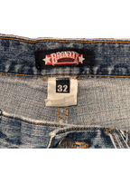 [V1181de] Vintage y2k Bronxxx blaue baggy jeans