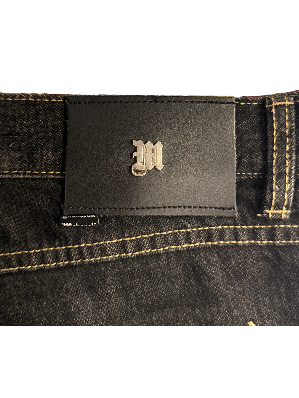[V1182de] Vintage y2k Makaveli graue baggy jeans