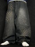 [V1182de] Vintage y2k Makaveli graue baggy jeans