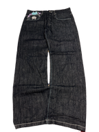 [V1183] Vintage y2k Wrung marineblaue straight jeans