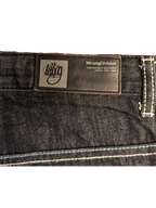 [V1183] Vintage y2k Wrung marineblaue straight jeans