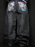 [V1183] Vintage y2k Wrung marineblaue straight jeans