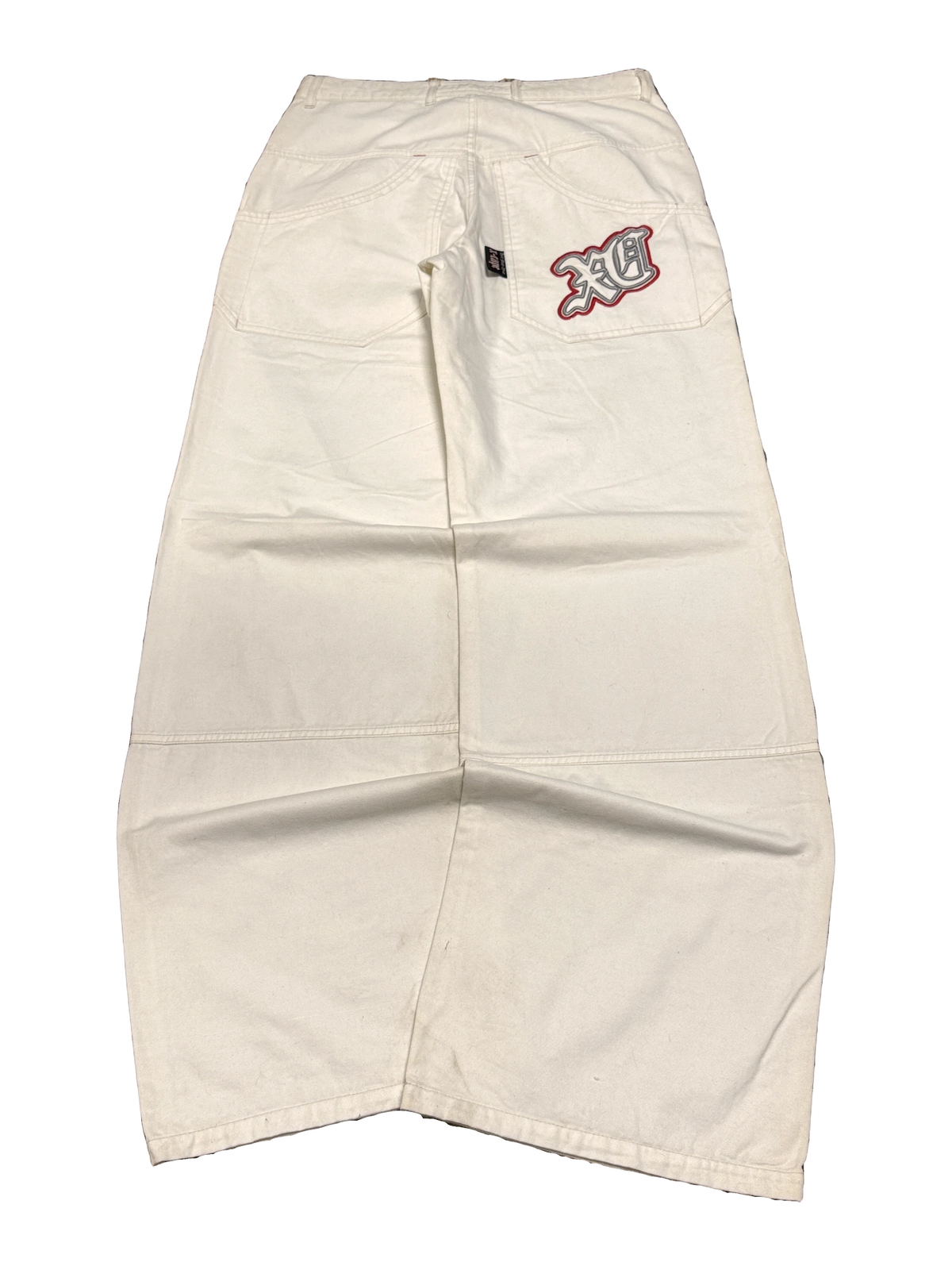 [V1185] Vintage y2k X-Cape weiße baggy jeans