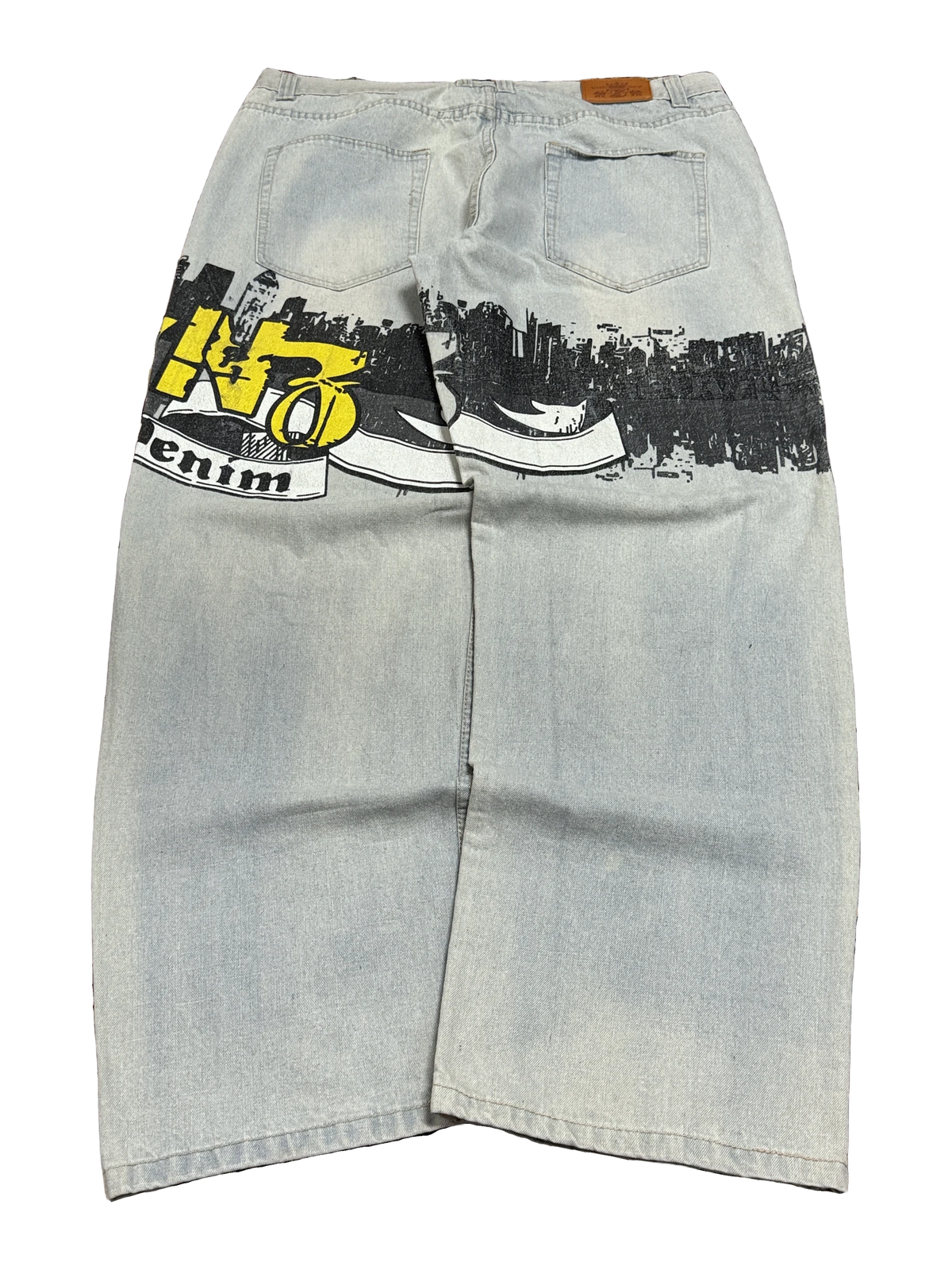 [V1187de] Vintage y2k Townz blaue baggy jeans