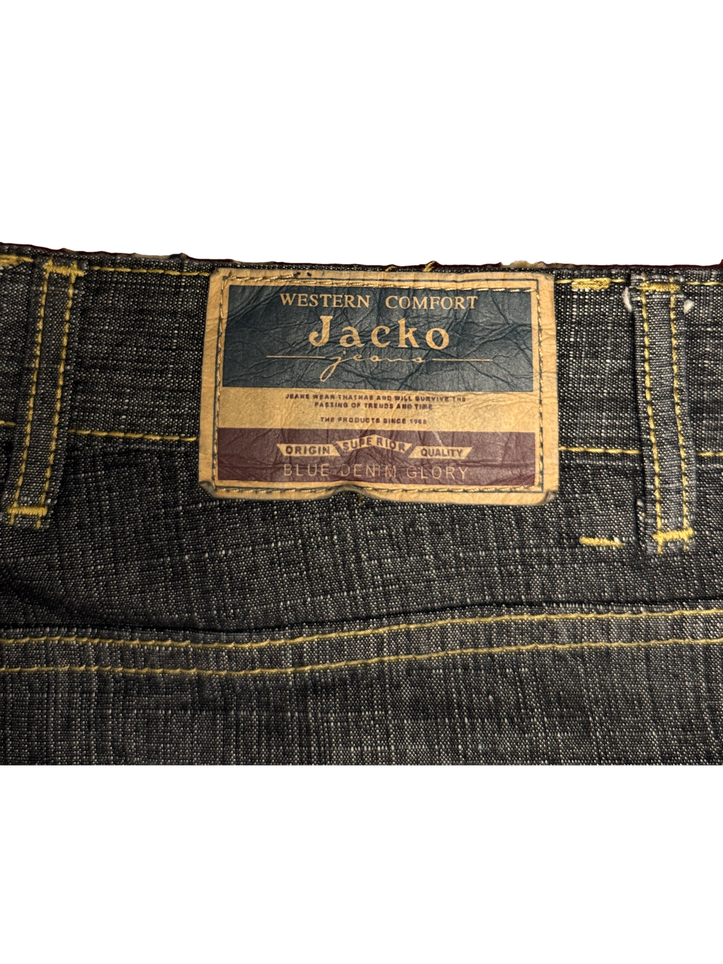 [V1188] Vintage y2k Jacko blaue baggy jeans