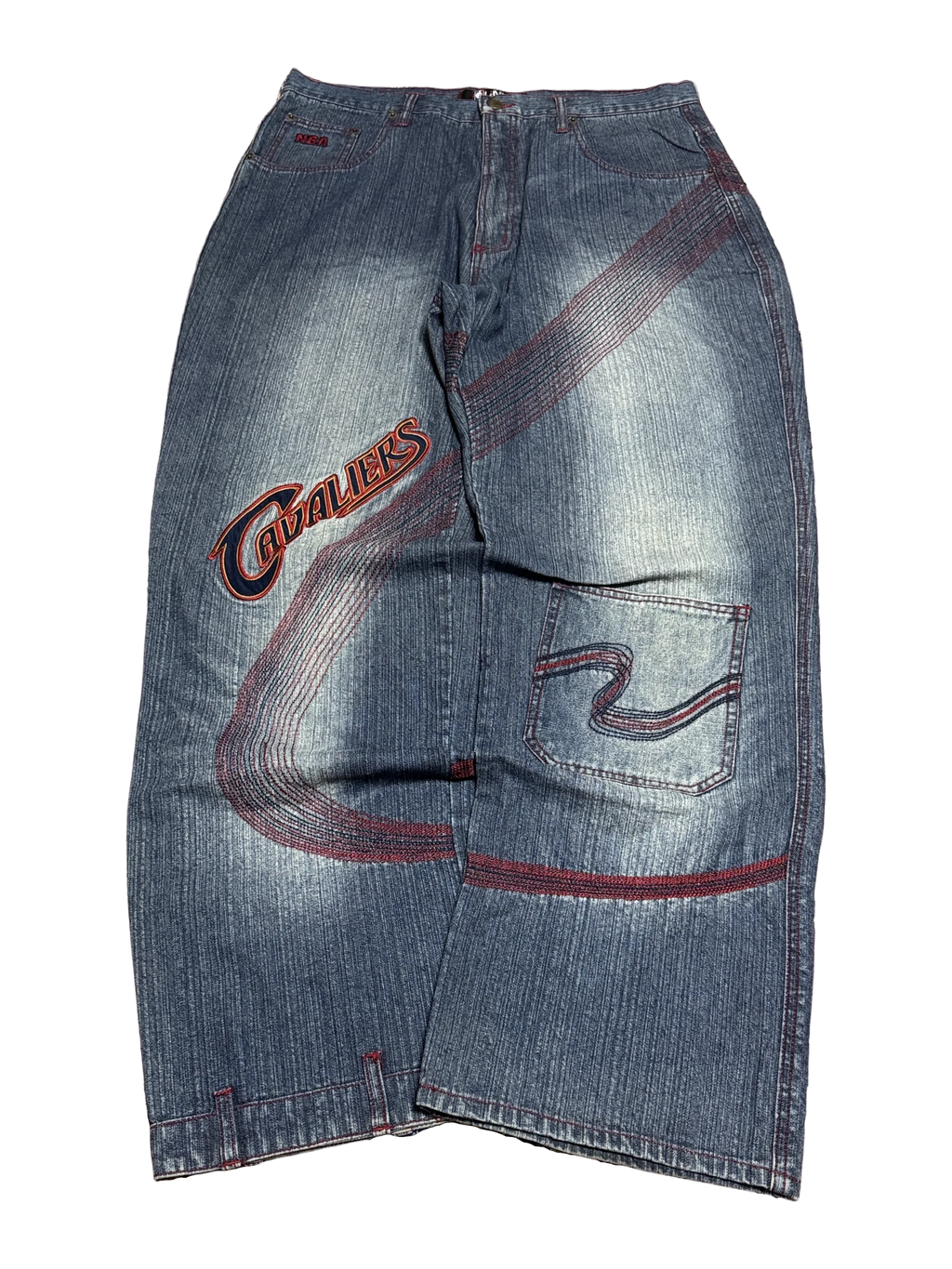[V1189] Vintage y2k UNK blaue baggy jeans
