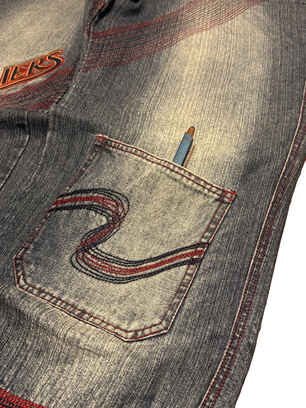 [V1189] Vintage y2k UNK blaue baggy jeans