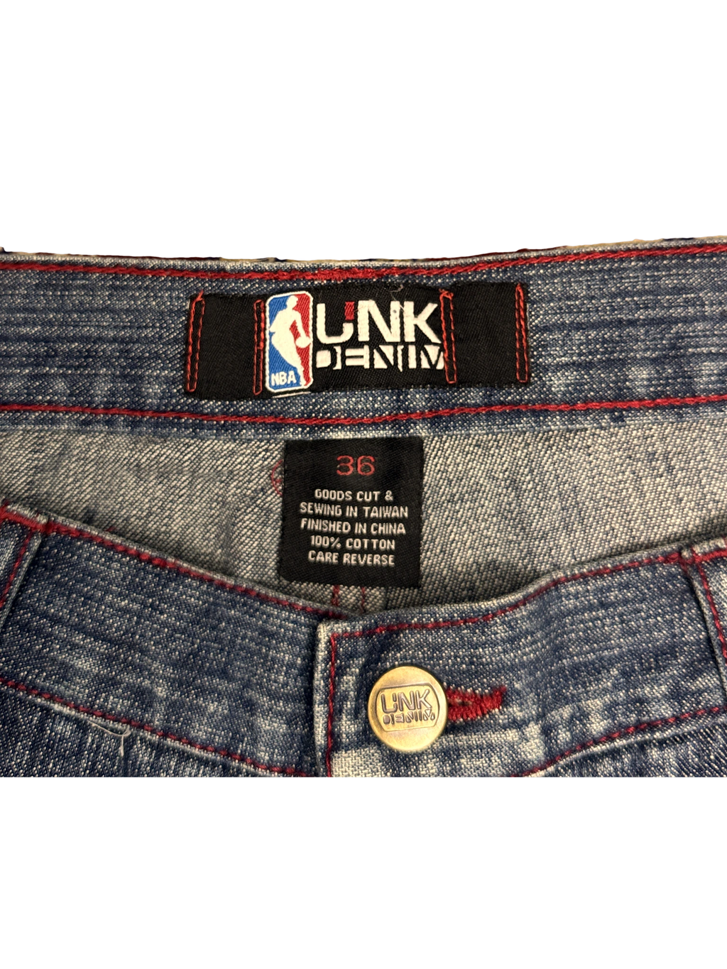 [V1189] Vintage y2k UNK blaue baggy jeans