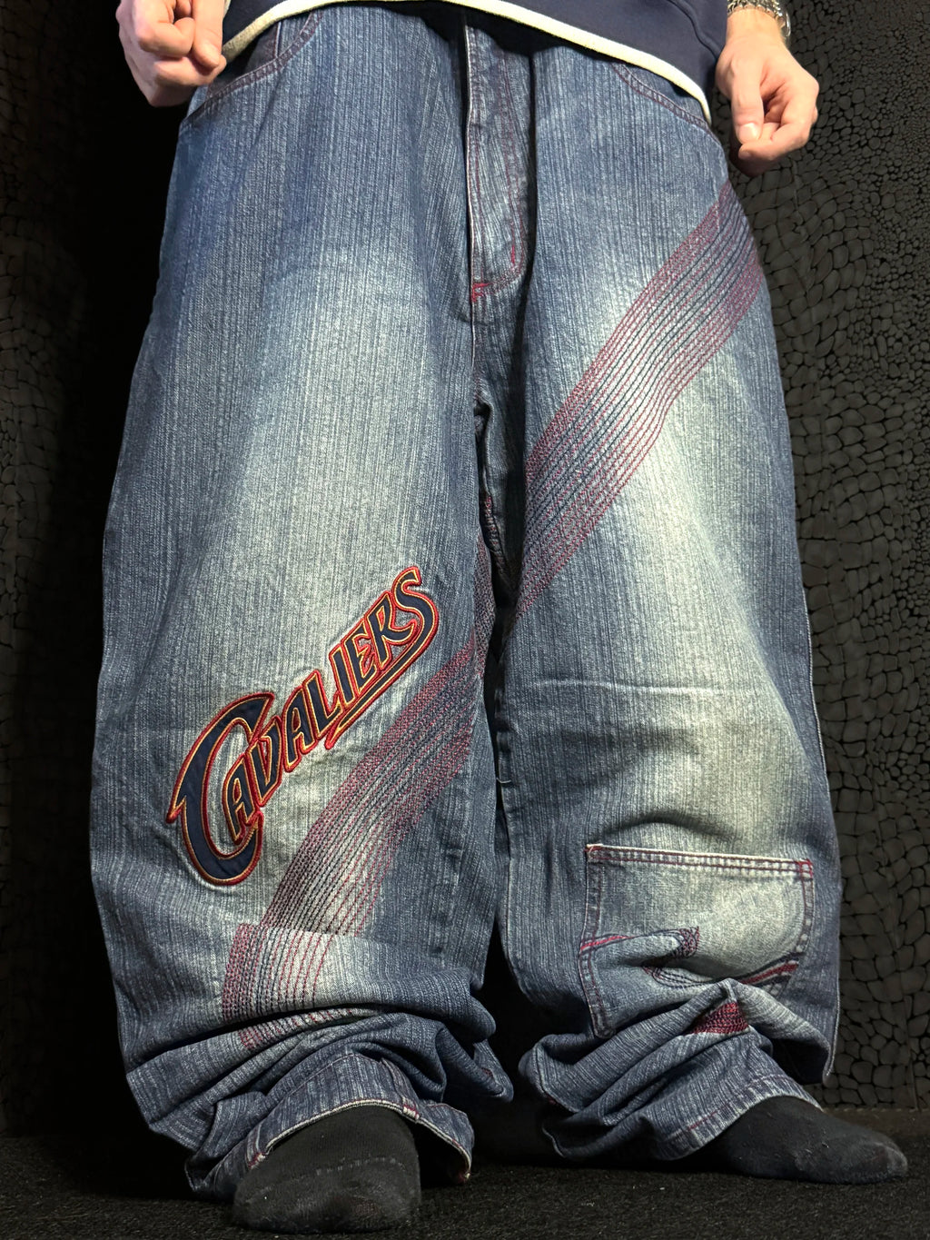 [V1189] Vintage y2k UNK blaue baggy jeans