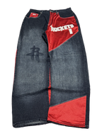 [V1190] Vintage y2k UNK marineblaue baggy jeans