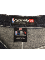 [V1190] Vintage y2k UNK marineblaue baggy jeans