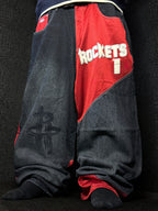 [V1190] Vintage y2k UNK marineblaue baggy jeans