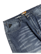 [V1191] Vintage y2k Akademiks marineblaue baggy jeans