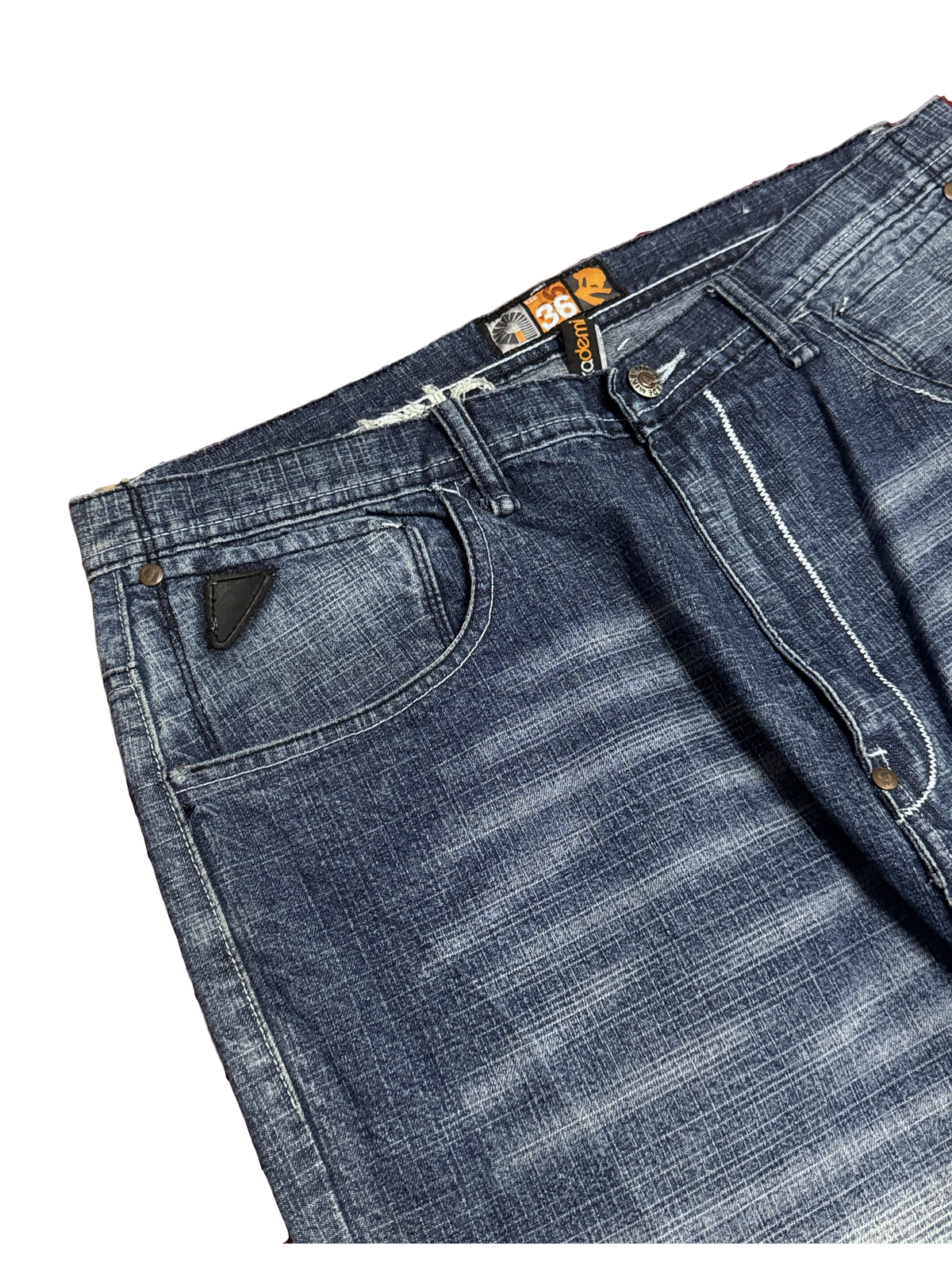 [V1191] Vintage y2k Akademiks marineblaue baggy jeans