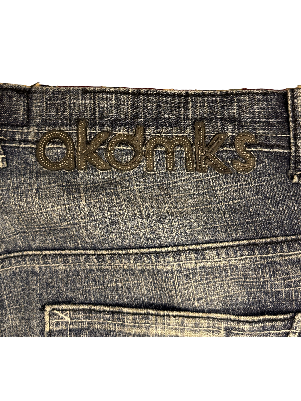 [V1191] Vintage y2k Akademiks marineblaue baggy jeans
