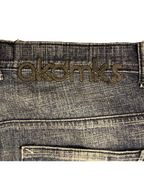[V1191] Vintage y2k Akademiks marineblaue baggy jeans
