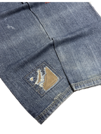 [V1193] Vintage y2k Pe.be blaue baggy jeans
