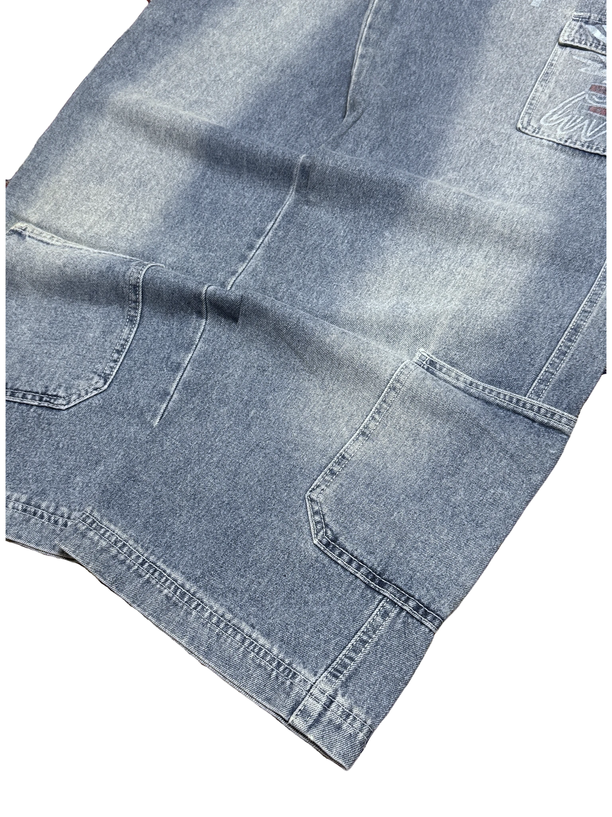 [V1194] Vintage y2k Cargo One blaue baggy jeans