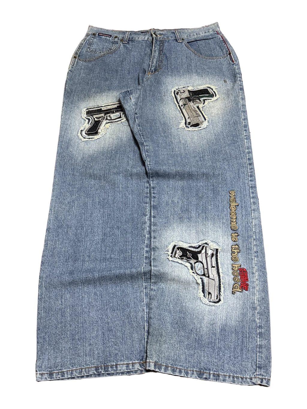 [V1195] Vintage y2k Rocawear blaue baggy jeans